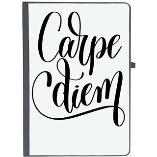                       UDNAG Ruled Notebook Diary 'Calligraphy | Carpe Diem', [A5 80Pages 80GSM]                                              