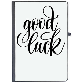                       UDNAG Ruled Notebook Diary 'Good Luck', [A5 80Pages 80GSM]                                              