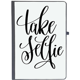                       UDNAG Ruled Notebook Diary 'Take Selfie', [A5 80Pages 80GSM]                                              