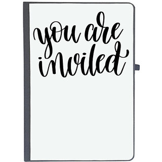                       UDNAG Ruled Notebook Diary 'You are invited', [A5 80Pages 80GSM]                                              