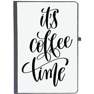                       UDNAG Ruled Notebook Diary 'Its coffee time', [A5 80Pages 80GSM]                                              