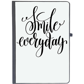                       UDNAG Ruled Notebook Diary 'Smile everyday', [A5 80Pages 80GSM]                                              