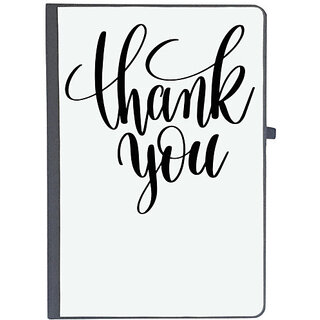                       UDNAG Ruled Notebook Diary 'Thank you', [A5 80Pages 80GSM]                                              