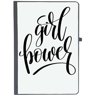                       UDNAG Ruled Notebook Diary 'Girl power', [A5 80Pages 80GSM]                                              