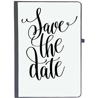                       UDNAG Ruled Notebook Diary 'Save the date', [A5 80Pages 80GSM]                                              