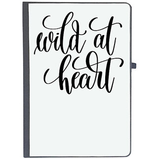                       UDNAG Ruled Notebook Diary 'Wild at Heart', [A5 80Pages 80GSM]                                              