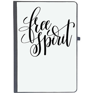                       UDNAG Ruled Notebook Diary 'Free spirit', [A5 80Pages 80GSM]                                              