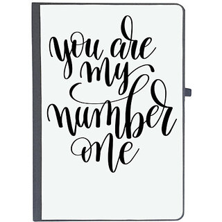                       UDNAG Ruled Notebook Diary 'You are my number one', [A5 80Pages 80GSM]                                              