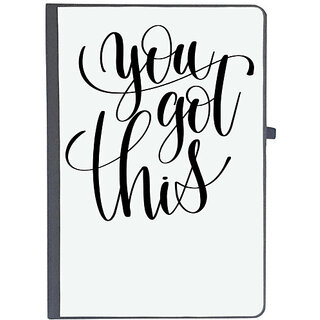                       UDNAG Ruled Notebook Diary 'You got this', [A5 80Pages 80GSM]                                              