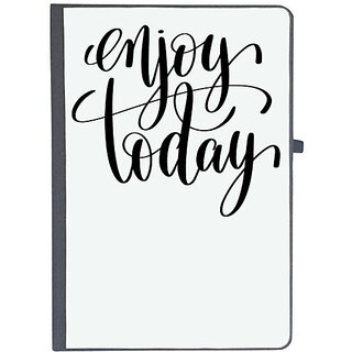                       UDNAG Ruled Notebook Diary 'Enjoy today', [A5 80Pages 80GSM]                                              