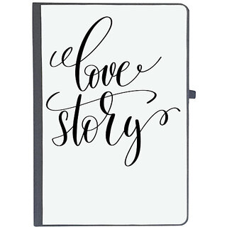                       UDNAG Ruled Notebook Diary 'Love story', [A5 80Pages 80GSM]                                              