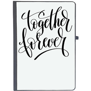                      UDNAG Ruled Notebook Diary 'Together forever', [A5 80Pages 80GSM]                                              