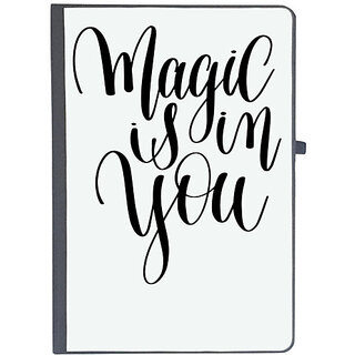                       UDNAG Ruled Notebook Diary 'Magic is in you', [A5 80Pages 80GSM]                                              