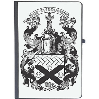                       UDNAG Ruled Notebook Diary 'Logo | FIDE ET INDUSTRIA', [A5 80Pages 80GSM]                                              