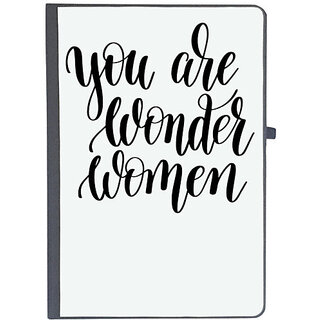                       UDNAG Ruled Notebook Diary 'You are wonder women', [A5 80Pages 80GSM]                                              