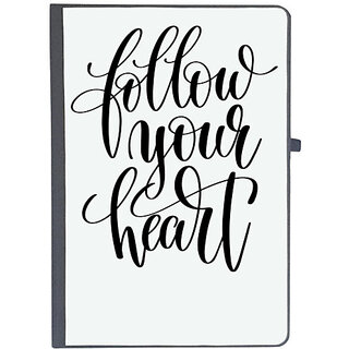                       UDNAG Ruled Notebook Diary 'Follow your Heart', [A5 80Pages 80GSM]                                              