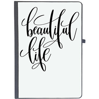                       UDNAG Ruled Notebook Diary 'Beautiful life', [A5 80Pages 80GSM]                                              