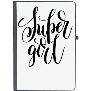                       UDNAG Ruled Notebook Diary 'Super girl', [A5 80Pages 80GSM]                                              
