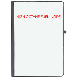                       UDNAG Ruled Notebook Diary 'Fuel Inside | High Octane Fuel inside', [A5 80Pages 80GSM]                                              