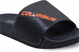 Columbus Mens Gray Slippers