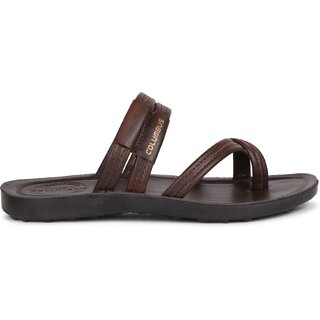Buy Columbus Mens Brown Sandal Online @ ₹529 from ShopClues