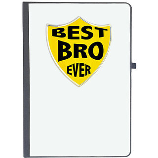                       UDNAG Ruled Notebook Diary 'Rakshabandhan | Best Bro Ever', [A5 80Pages 80GSM]                                              