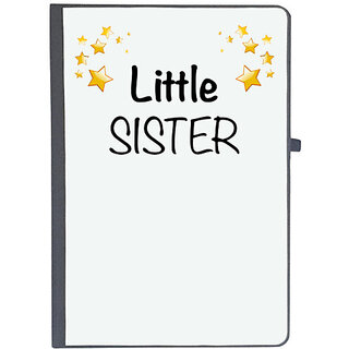                       UDNAG Ruled Notebook Diary 'Rakshabandhan | Little Sister', [A5 80Pages 80GSM]                                              