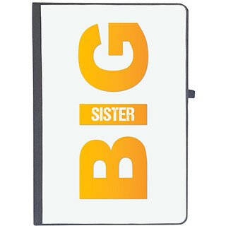                       UDNAG Ruled Notebook Diary 'Rakshabandhan | Big Sister', [A5 80Pages 80GSM]                                              