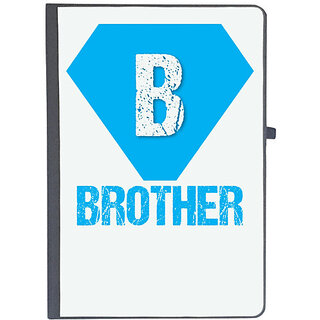                       UDNAG Ruled Notebook Diary 'Rakshabandhan | Brother', [A5 80Pages 80GSM]                                              