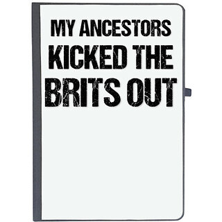                       UDNAG Ruled Notebook Diary 'Independence Day | My Ancestors Kicked the Brits out', [A5 80Pages 80GSM]                                              