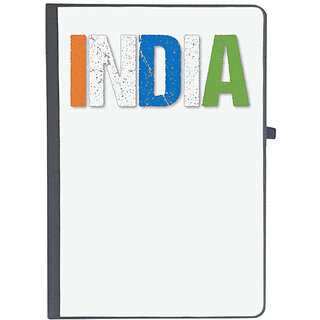                       UDNAG Ruled Notebook Diary 'Independence Day Republic Day | INDIA', [A5 80Pages 80GSM]                                              