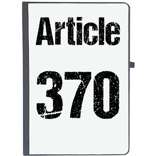                       UDNAG Ruled Notebook Diary 'Jammu & Kashmir | Article 370', [A5 80Pages 80GSM]                                              