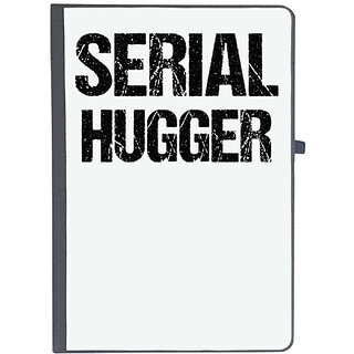                       UDNAG Ruled Notebook Diary 'Hug | Serial Hugger', [A5 80Pages 80GSM]                                              
