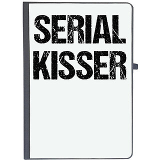                       UDNAG Ruled Notebook Diary 'Kiss | Serial Kisser', [A5 80Pages 80GSM]                                              
