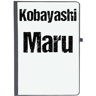                       UDNAG Ruled Notebook Diary 'Startrek | Kobyashi Maru', [A5 80Pages 80GSM]                                              