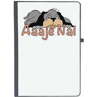                      UDNAG Ruled Notebook Diary 'Gujju | Aaje Nai', [A5 80Pages 80GSM]                                              