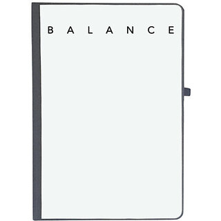                       UDNAG Ruled Notebook Diary 'Balance', [A5 80Pages 80GSM]                                              