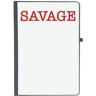                       UDNAG Ruled Notebook Diary 'Savage', [A5 80Pages 80GSM]                                              