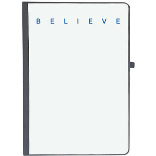                       UDNAG Ruled Notebook Diary 'Believe', [A5 80Pages 80GSM]                                              