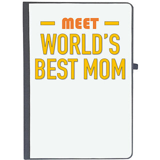                       UDNAG Ruled Notebook Diary 'Mother Daughter | Meet worlds best Mom', [A5 80Pages 80GSM]                                              