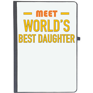                       UDNAG Ruled Notebook Diary 'Mother Daughter | Meet worlds best Daughter', [A5 80Pages 80GSM]                                              
