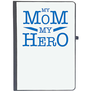                       UDNAG Ruled Notebook Diary 'Mother | My Mom my Hero', [A5 80Pages 80GSM]                                              