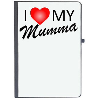                      UDNAG Ruled Notebook Diary 'Father Mother | I love my Mumma', [A5 80Pages 80GSM]                                              