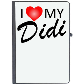                       UDNAG Ruled Notebook Diary 'Brother Sister | I love my Didi', [A5 80Pages 80GSM]                                              