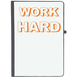                       UDNAG Ruled Notebook Diary 'Work Hard', [A5 80Pages 80GSM]                                              