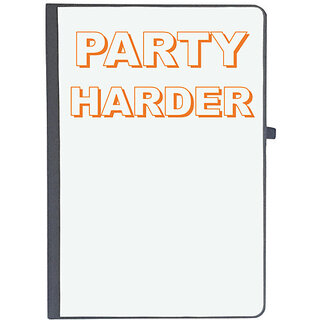                       UDNAG Ruled Notebook Diary 'Party Harder', [A5 80Pages 80GSM]                                              