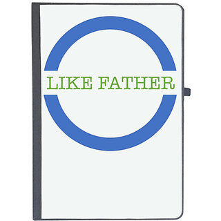                       UDNAG Ruled Notebook Diary 'Father mother | Like father', [A5 80Pages 80GSM]                                              