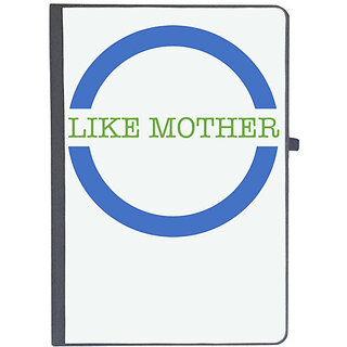                       UDNAG Ruled Notebook Diary 'Father mother | Like Mother', [A5 80Pages 80GSM]                                              
