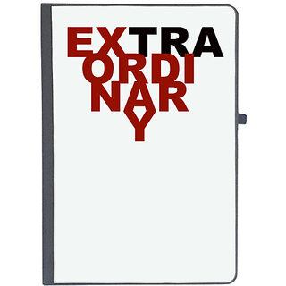                       UDNAG Ruled Notebook Diary 'Extraordinary', [A5 80Pages 80GSM]                                              
