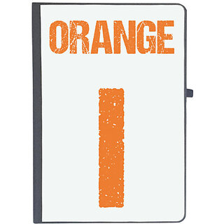                       UDNAG Ruled Notebook Diary 'Navratri | Orange', [A5 80Pages 80GSM]                                              
